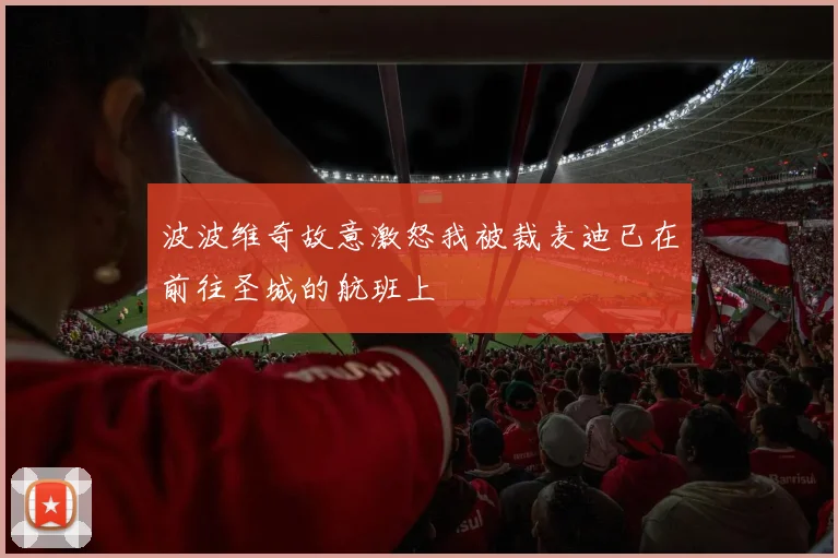 波波维奇故意激怒我被裁麦迪已在前往圣城的航班上